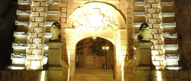 Mdina nuit visiter mdina ancienne capitale de Malte